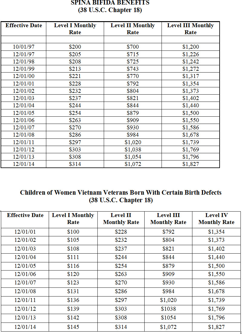 Va Compensation Rates 2025 Chart Printable Leese